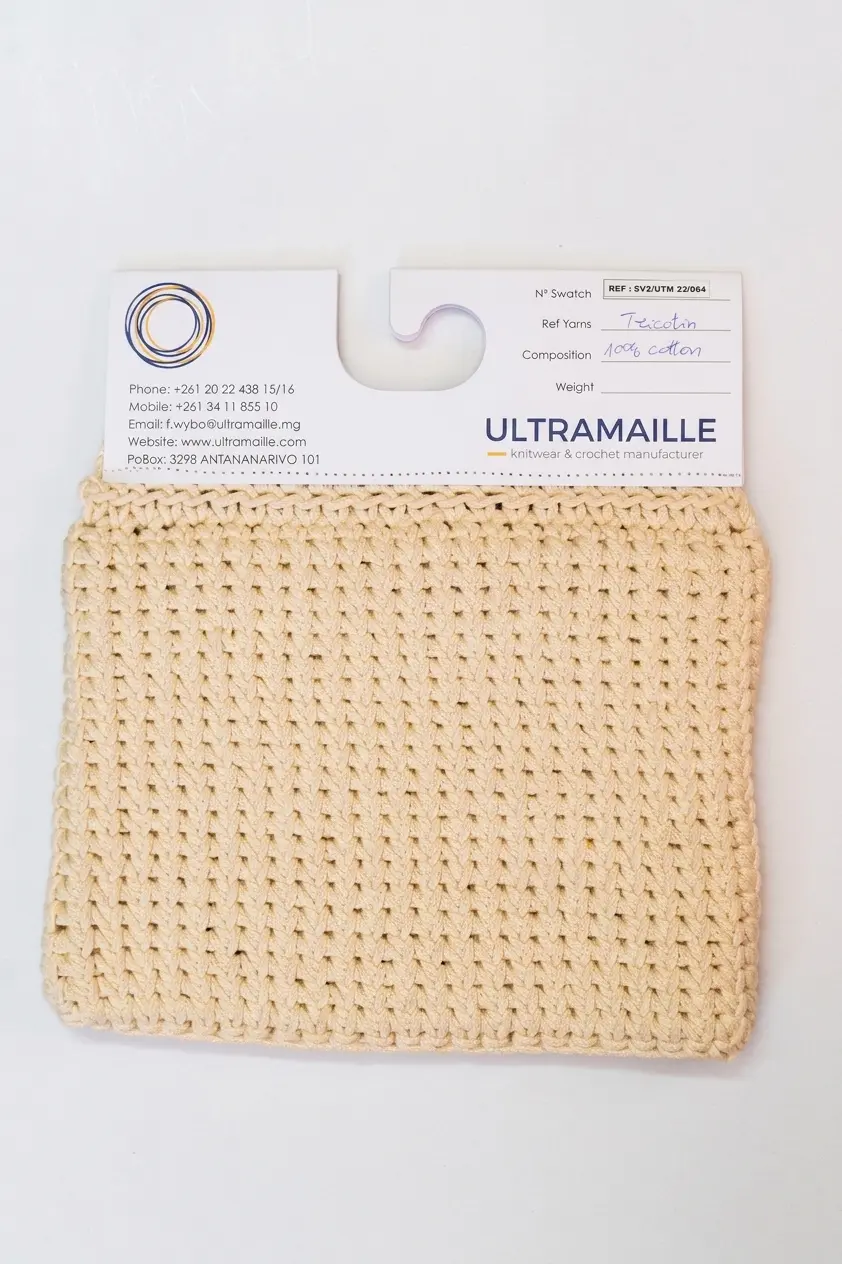 Swatch tricotin coton