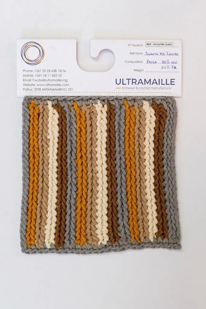 Swatch rayure Paola