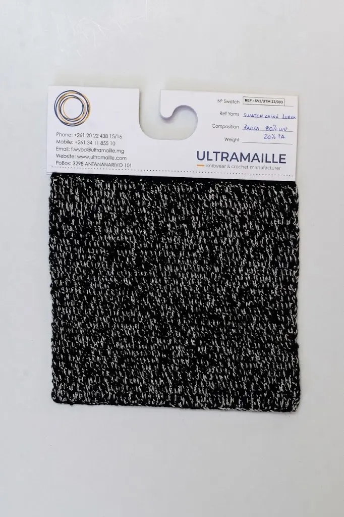 Swatch chiné lurex Paola
